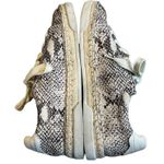 Dolce Vita Snakeskin Espadrille Leather Sneakers Stone Size 8 Photo 7