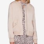 Avec Les Filles  Satin blush pink bomber jacket 1056 Photo 0