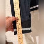 True Religion  Bomber Jacket Womens Black LS World Tour 2002 Graphic Sz L VTG Photo 11