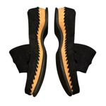 ROBERT CLERGERIE BLACK PLATFORM SLIPIN SANDAL SHOES Size 7.5 Photo 0