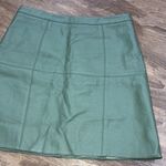 Atmosphere size 6 olive green faux leather skirt Photo 3