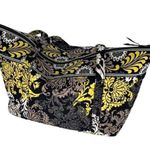 Vera Bradley Womens Retired Baroque Print Quilted Large Travel Tote Handbag Mult Photo 2