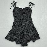 Princess Polly Rada Playsuit Black/White Romper Sz 4 Photo 1