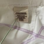 NYDJ White Lift Tuck Crop Chino Pants Cotton Blend Straight Crop Sz 6 Photo 3