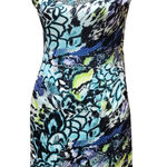 Alberto Makali  Beaded fringe neckline sheath dress with POCKETS Photo 0