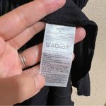 Banana Republic  Solaire black pleated satin midi dress NEW 6 petite Photo 3