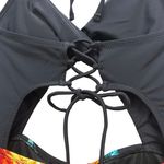 Cupshe NWT  Halter Cutout Bathing Suit Lace Up One Piece Swimsuit Size Small NEW Photo 12