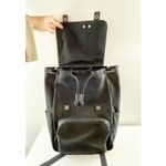 Everlane The Modern Snap Unisex Black Canvas Backpack Photo 5