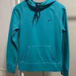Nike  Women’s Blue Therma Fit Pullover Hoodie with Front Pocket size small Photo 0