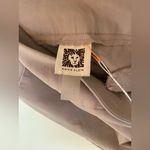 Anne Klein Gray Pull On Pants With A Purple Hue. Size-8 Photo 3