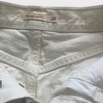 Levi's Levi’s Ribcage Denim Shorts in Cream Size 25 Photo 2