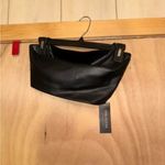 Shop Priceless Black Strapless Leather Crop Top Photo 1