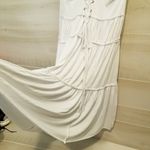 {S} Juli & Fred Off White Lace Up Dress Photo 8