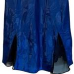 Victoria's Secret Gold Label Lingerie Womens Size M Blue Black Satin Sexy Vintage Photo 3