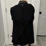 Ann Taylor  Menswear Gray Plaid Belted Blazer Photo 6