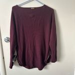 Michael Kors  Deep Red Knit Top Photo 1