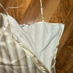 Madewell  100% silk dress stripe, maxi‎ slip style women size 8 NWT Photo 3