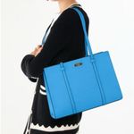 Kate Spade Kenzie Limited Edition Saffiano Large Tote, Tide Pool Blue NWT NEW Photo 4