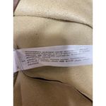 ZARA Women's Brown Faux Vegan Leather V-neck Long Sleeve Mini Bodycon Dress Sz S Photo 4