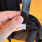 Athleta  Black Relaxed Weekender Tee Shirt Women's Size M Cowl Neck Short Sleeve Photo 1