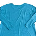 Lululemon Hit Unwind Long Sleeve Tonic Teal Blue Size 12 Rulu Side Tie Loose Fit Photo 5