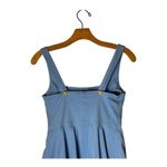 Color Me‎ Courtney Dress Womens 0 Blue Denim Alle Utility Fit And Flare Mini Photo 4