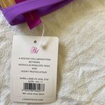 NWT L’Agent Avril swim top XS Purple Photo 3