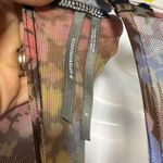 Anthropologie  Mesh Halter Mock-Neck Dress – Floral Bodycon Midi, Size S Photo 7