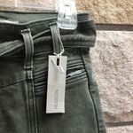 Anthropologie Hudson Utility Straight Ankle Jean with belt Rifle Green 26 NWT Photo 7