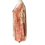 LOVE FIRE Bell Sleeve Tunic Top / Dress Pink Size L Photo 3