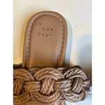 A New Day Sandal Womens Size 9 Tan Sarafina Braided Slip On Casual Leather NWT Photo 1
