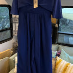 Women's Top Dress Brand Blue Jumpsuit Size 2 Photo 0