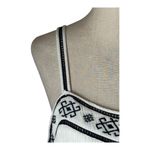 Ariat  Dress Women Medium White Gauze Embroidered Western Brandy Mini‎ Boho Photo 4