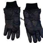 None Thinsulate medium black gloves; Velcro closure Photo 0