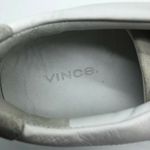 Vince  Womens Sneakers Low Top Lace Up Leather Whit Photo 4