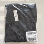 J.Crew NWT Stretch Cotton Cap-sleeve Crossover Shirt Black Photo 5