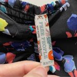 Free People Black Floral Tiered Skirt Mini Y2K Dress Photo 2