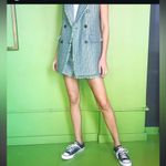 Pearl by Lela rose tweed woven button front high waisted shorts party fall $350 Green Size 4 Photo 1