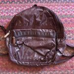 LeSportsac NWOT  SHINY BROWN MINI SMALL BACKPACK Photo 1
