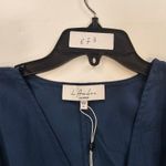 L'Academie The Lorriana Mini Dress in Navy Blue XS Photo 12