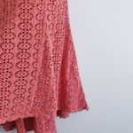 Free People  Beach Crochet Eyelet Hi-Lo Universal Coverup Dress Photo 7