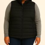 Save The Duck Black Puffer Vest Size 1X Photo 0