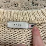 Lush Clothing Lush Colorblock Knit Sweater Women’s | Size M | Chunky Crewneck Pullover Photo 3