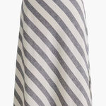 J.Crew NEW Linen Blend Striped Casual Pull-On Style New With Tags Knee Length Photo 0