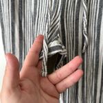 Old Navy  High-Waisted Striped Linen-Blend Wide-Leg Pants Size S Photo 6