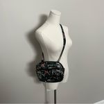 Lug Purse Crossbody Fanny Pack Wallet ID Pockets Convertible Wildlife Jungle Black Photo 1