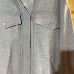 Aerie  Pocket Detail Gray Shacket Photo 3
