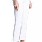 L'Agence New Kendra High-Rise Crop Flare Jeans White, Size 28 New w/Tag $275 Photo 2