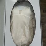 Justin Alexander ivory wedding gown “The Hamilton” size 12 fit & flare Vback bow White Photo 5