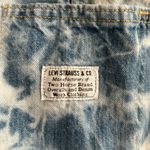 Levi's Levi Strauss Overall Shorts Tie Dye Blue Size L Photo 1